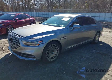 2020 Genesis G90 3.3T Premium Rwd из США, поврежденный, VIN KMTF34PA7LU075509